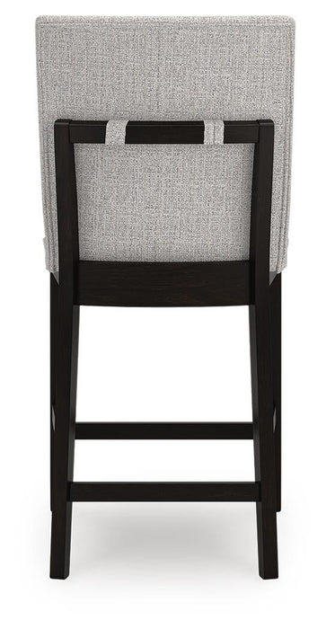 Neymorton Upholstered Barstool (2/CN)