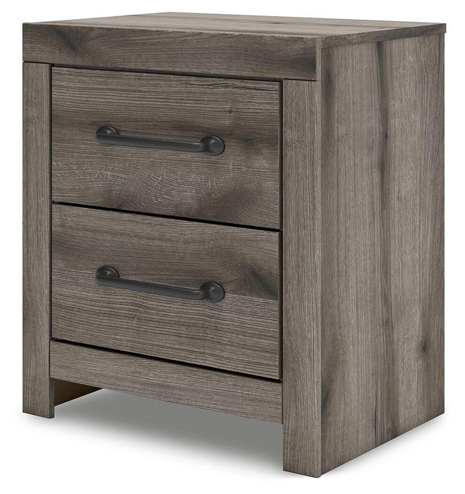 Graystorm Queen Panel Bed, Dresser, Mirror and Nightstand