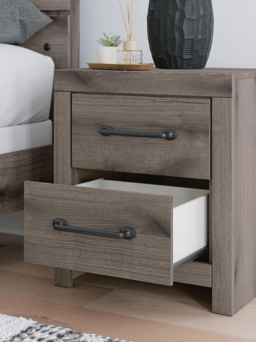 Graystorm Queen Panel Bed, Dresser, Mirror and Nightstand