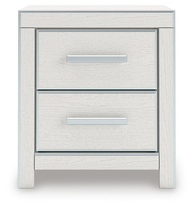 Zuraleus Queen Upholstered Bed, Dresser, Mirror and Nightstand