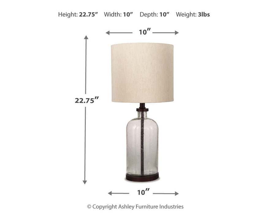 Bandile Glass Table Lamp (1/CN)