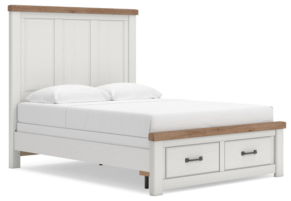 Savonport Queen Panel Storage Bed, Dresser, Mirror, Chest and Nightstand