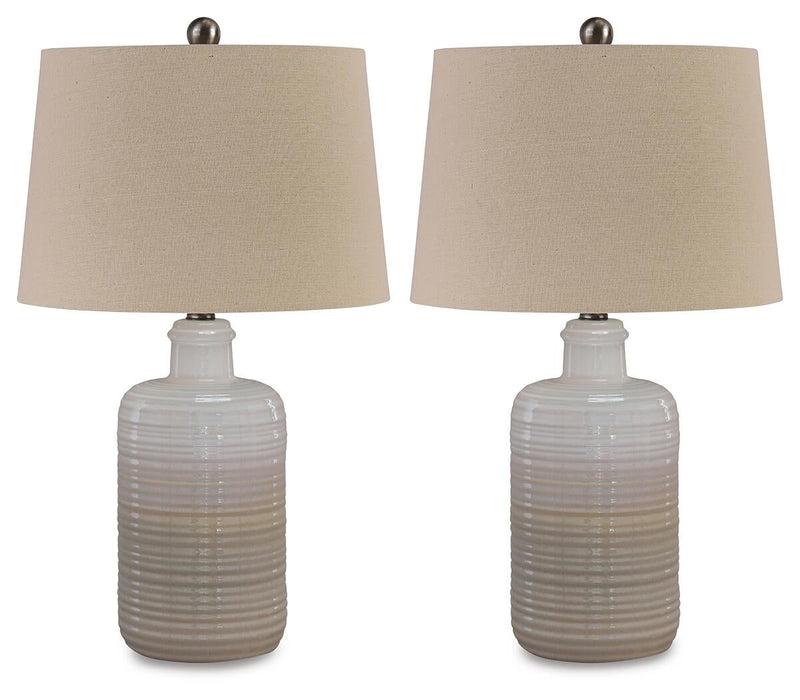 Marnina Ceramic Table Lamp (2/CN)