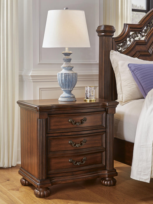 Lavinton Three Drawer Night Stand