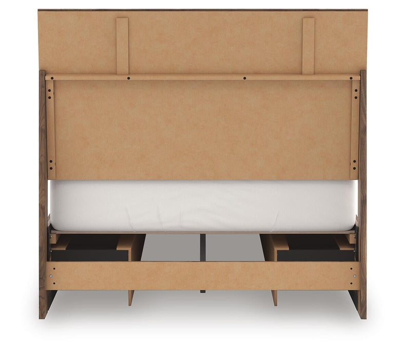 Chirason Full Panel Bed with Storage