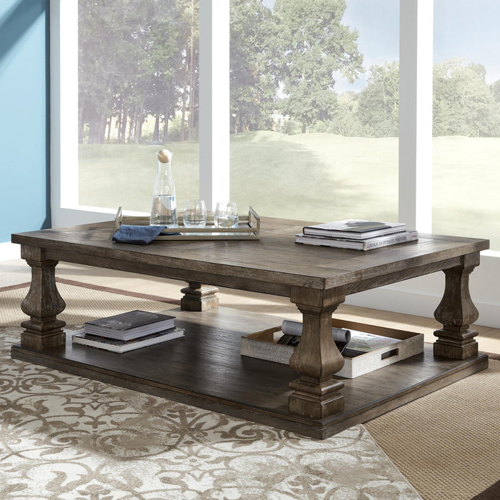 Johnelle Rectangular Cocktail Table