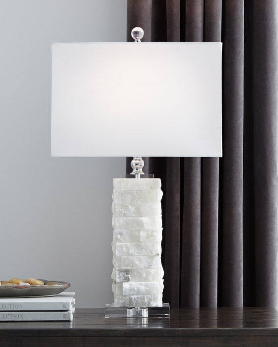 Malise Alabaster Table Lamp (1/CN)
