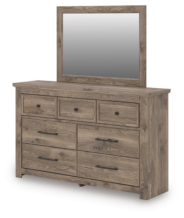 Rusticott Dresser and Mirror