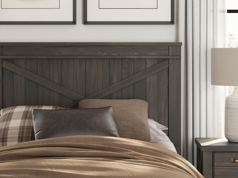 Vonitta Bay Full Panel Bed with 2 Sided Storage