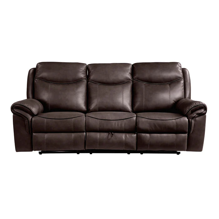 Aram - Reclining Sofa w/ Drop Down Table