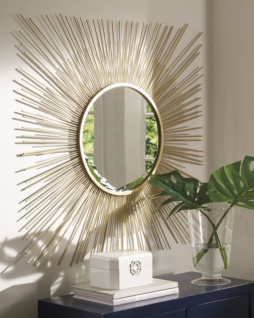 Elspeth Accent Mirror Factory Furniture Mattress & More - Online or In-Store at our Phillipsburg Location Serving Dayton, Eaton, and Greenville. Shop Now.