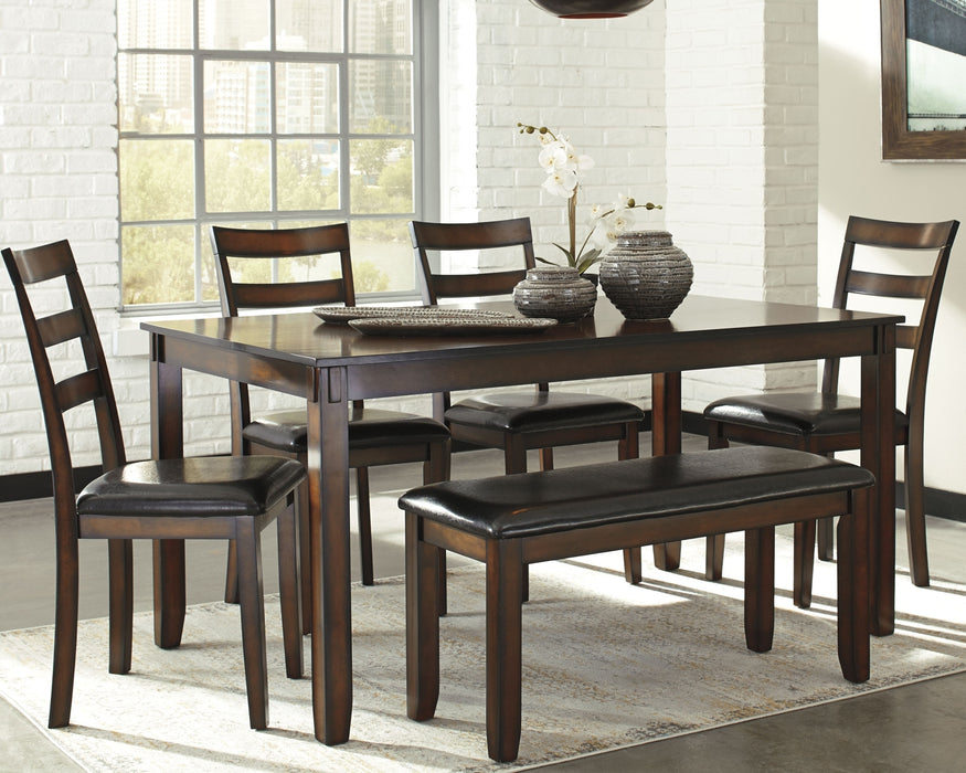 Coviar Dining Room Table Set (6/CN) Factory Furniture Mattress & More - Online or In-Store at our Phillipsburg Location Serving Dayton, Eaton, and Greenville. Shop Now.
