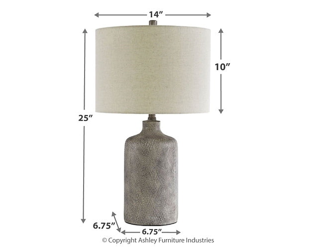 Linus Ceramic Table Lamp (1/CN) Factory Furniture Mattress & More - Online or In-Store at our Phillipsburg Location Serving Dayton, Eaton, and Greenville. Shop Now.