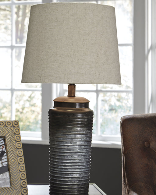 Norbert Metal Table Lamp (2/CN) Factory Furniture Mattress & More - Online or In-Store at our Phillipsburg Location Serving Dayton, Eaton, and Greenville. Shop Now.