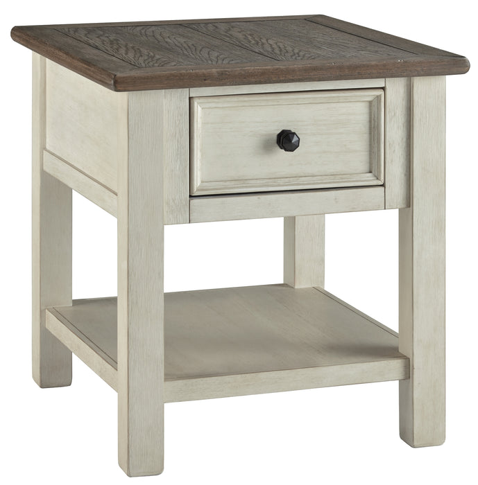 Bolanburg Rectangular End Table Factory Furniture Mattress & More - Online or In-Store at our Phillipsburg Location Serving Dayton, Eaton, and Greenville. Shop Now.