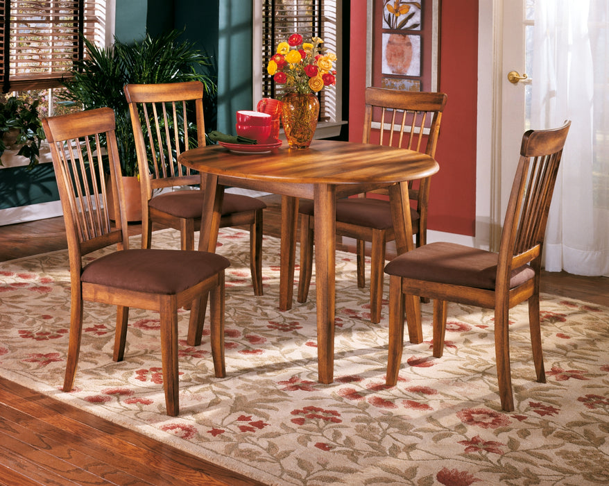 Berringer Round DRM Drop Leaf Table Factory Furniture Mattress & More - Online or In-Store at our Phillipsburg Location Serving Dayton, Eaton, and Greenville. Shop Now.