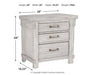 Brashland Three Drawer Night Stand Factory Furniture Mattress & More - Online or In-Store at our Phillipsburg Location Serving Dayton, Eaton, and Greenville. Shop Now.