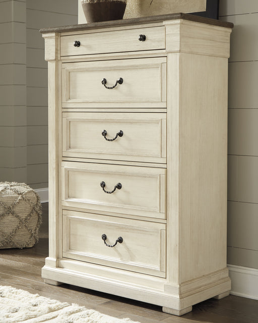 Bolanburg Five Drawer Chest Factory Furniture Mattress & More - Online or In-Store at our Phillipsburg Location Serving Dayton, Eaton, and Greenville. Shop Now.
