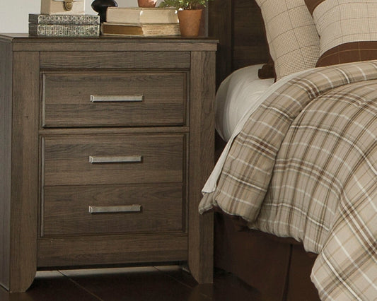 Juararo Two Drawer Night Stand Factory Furniture Mattress & More - Online or In-Store at our Phillipsburg Location Serving Dayton, Eaton, and Greenville. Shop Now.