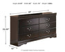 Huey Vineyard Six Drawer Dresser Factory Furniture Mattress & More - Online or In-Store at our Phillipsburg Location Serving Dayton, Eaton, and Greenville. Shop Now.