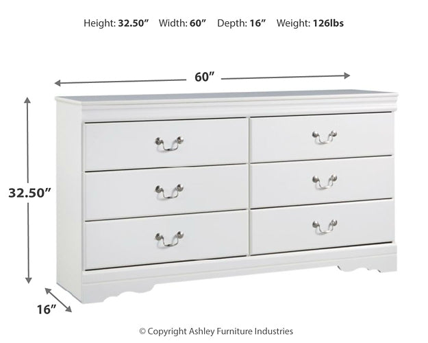 Anarasia Six Drawer Dresser Factory Furniture Mattress & More - Online or In-Store at our Phillipsburg Location Serving Dayton, Eaton, and Greenville. Shop Now.
