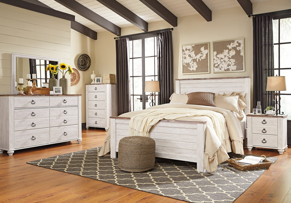 Willowton Dresser and Mirror Factory Furniture Mattress & More - Online or In-Store at our Phillipsburg Location Serving Dayton, Eaton, and Greenville. Shop Now.