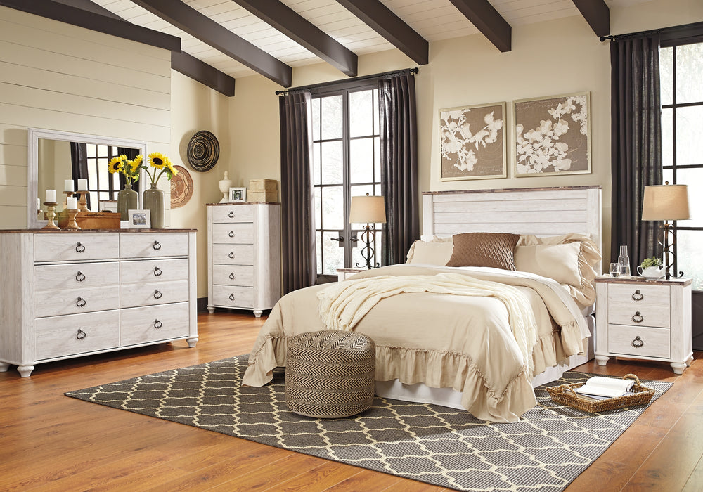 Willowton Five Drawer Chest Factory Furniture Mattress & More - Online or In-Store at our Phillipsburg Location Serving Dayton, Eaton, and Greenville. Shop Now.
