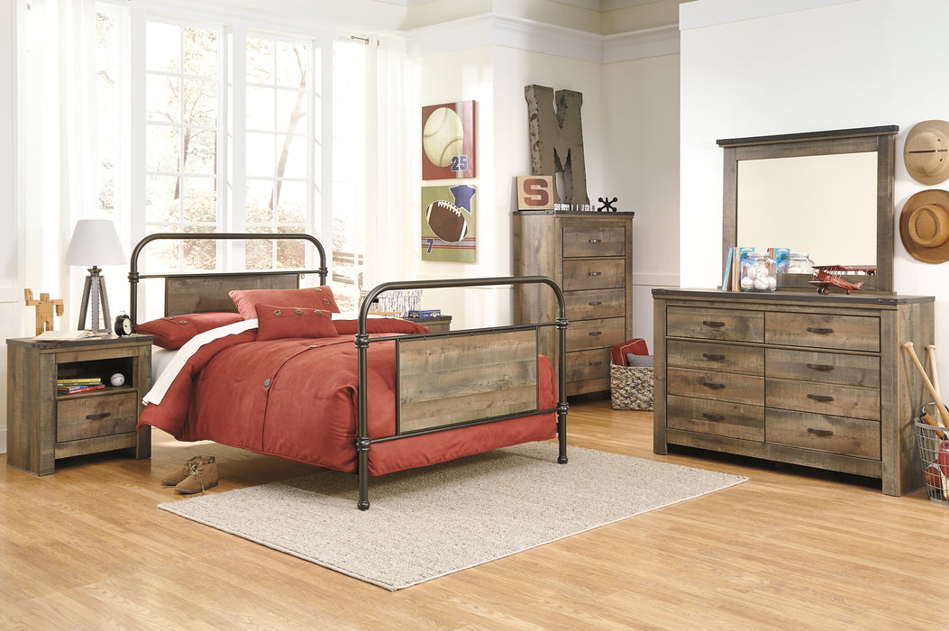 Trinell Five Drawer Chest Factory Furniture Mattress & More - Online or In-Store at our Phillipsburg Location Serving Dayton, Eaton, and Greenville. Shop Now.