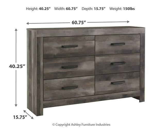 Wynnlow Six Drawer Dresser Factory Furniture Mattress & More - Online or In-Store at our Phillipsburg Location Serving Dayton, Eaton, and Greenville. Shop Now.