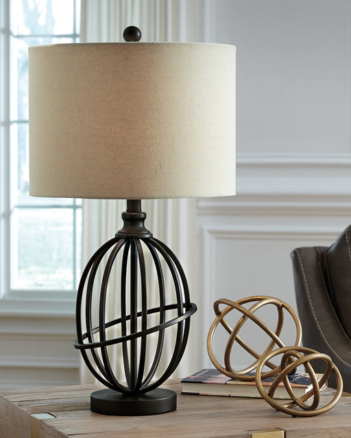 Manasa Metal Table Lamp (1/CN) Factory Furniture Mattress & More - Online or In-Store at our Phillipsburg Location Serving Dayton, Eaton, and Greenville. Shop Now.