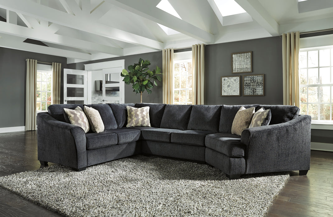Eltmann 3-Piece Sectional with Cuddler Factory Furniture Mattress & More - Online or In-Store at our Phillipsburg Location Serving Dayton, Eaton, and Greenville. Shop Now.