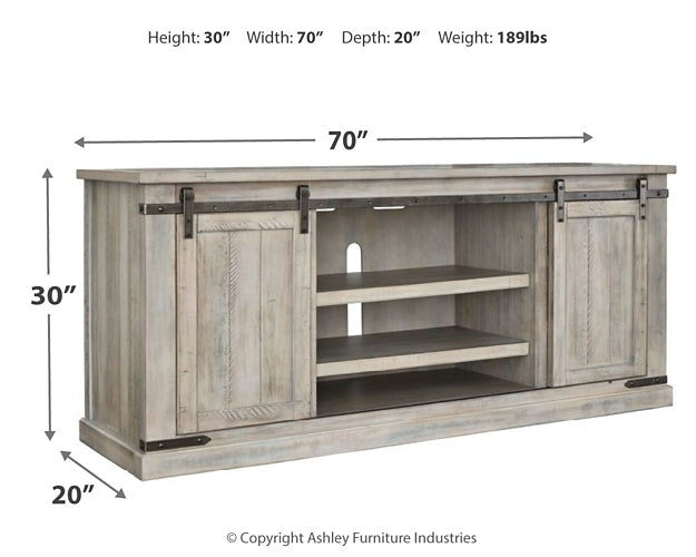 Carynhurst Extra Large TV Stand Factory Furniture Mattress & More - Online or In-Store at our Phillipsburg Location Serving Dayton, Eaton, and Greenville. Shop Now.