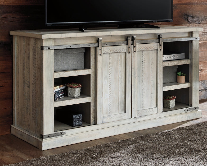 Carynhurst Large TV Stand Factory Furniture Mattress & More - Online or In-Store at our Phillipsburg Location Serving Dayton, Eaton, and Greenville. Shop Now.