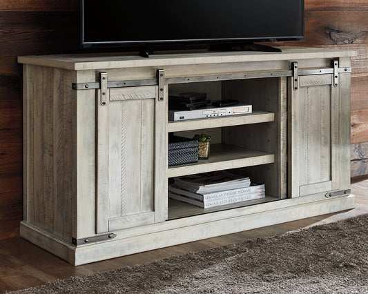 Carynhurst Large TV Stand Factory Furniture Mattress & More - Online or In-Store at our Phillipsburg Location Serving Dayton, Eaton, and Greenville. Shop Now.