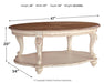 Realyn Oval Cocktail Table Factory Furniture Mattress & More - Online or In-Store at our Phillipsburg Location Serving Dayton, Eaton, and Greenville. Shop Now.