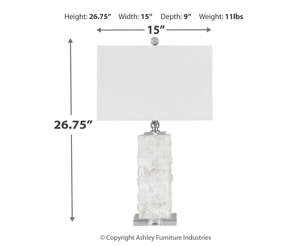 Malise Alabaster Table Lamp (1/CN) Factory Furniture Mattress & More - Online or In-Store at our Phillipsburg Location Serving Dayton, Eaton, and Greenville. Shop Now.