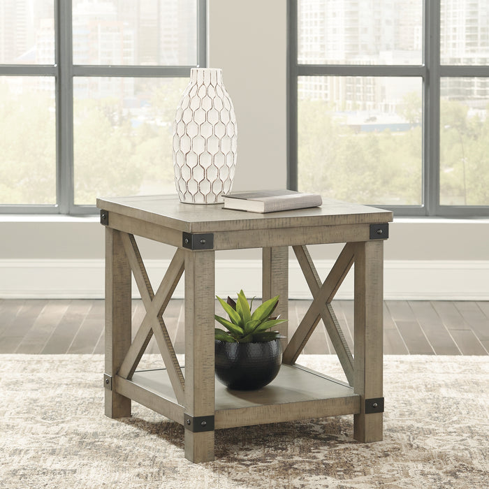 Aldwin Rectangular End Table Factory Furniture Mattress & More - Online or In-Store at our Phillipsburg Location Serving Dayton, Eaton, and Greenville. Shop Now.