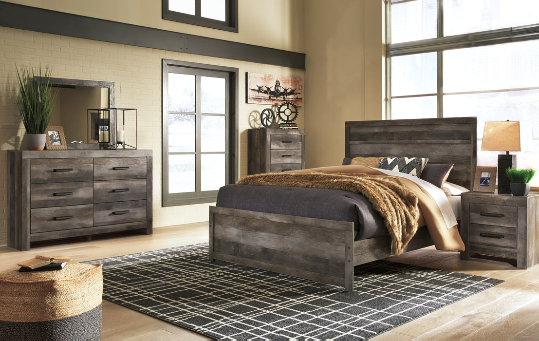 Wynnlow Queen Panel Bed Factory Furniture Mattress & More - Online or In-Store at our Phillipsburg Location Serving Dayton, Eaton, and Greenville. Shop Now.