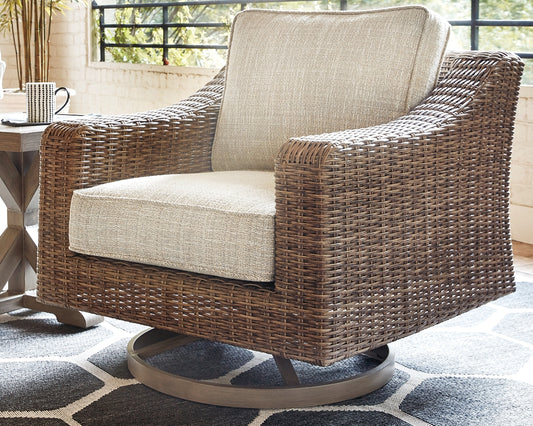 Beachcroft Swivel Lounge Chair (1/CN) Factory Furniture Mattress & More - Online or In-Store at our Phillipsburg Location Serving Dayton, Eaton, and Greenville. Shop Now.