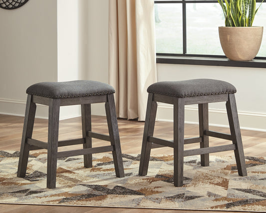 Caitbrook Upholstered Stool (2/CN) Factory Furniture Mattress & More - Online or In-Store at our Phillipsburg Location Serving Dayton, Eaton, and Greenville. Shop Now.