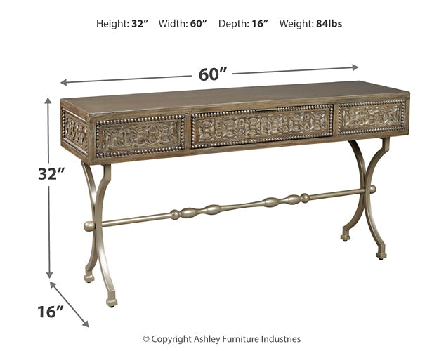 Quinnland Console Sofa Table Factory Furniture Mattress & More - Online or In-Store at our Phillipsburg Location Serving Dayton, Eaton, and Greenville. Shop Now.