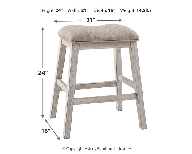 Skempton Upholstered Stool (2/CN) Factory Furniture Mattress & More - Online or In-Store at our Phillipsburg Location Serving Dayton, Eaton, and Greenville. Shop Now.