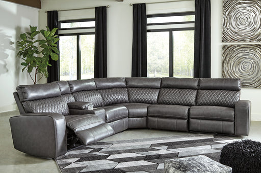 Samperstone 6-Piece Power Reclining Sectional Factory Furniture Mattress & More - Online or In-Store at our Phillipsburg Location Serving Dayton, Eaton, and Greenville. Shop Now.