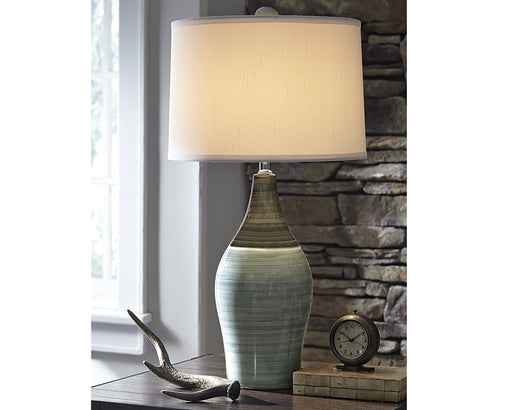 Niobe Ceramic Table Lamp (2/CN) Factory Furniture Mattress & More - Online or In-Store at our Phillipsburg Location Serving Dayton, Eaton, and Greenville. Shop Now.