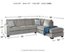 Altari 2-Piece Sleeper Sectional with Chaise Factory Furniture Mattress & More - Online or In-Store at our Phillipsburg Location Serving Dayton, Eaton, and Greenville. Shop Now.