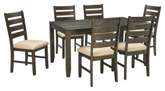 Rokane Dining Room Table Set (7/CN) Factory Furniture Mattress & More - Online or In-Store at our Phillipsburg Location Serving Dayton, Eaton, and Greenville. Shop Now.