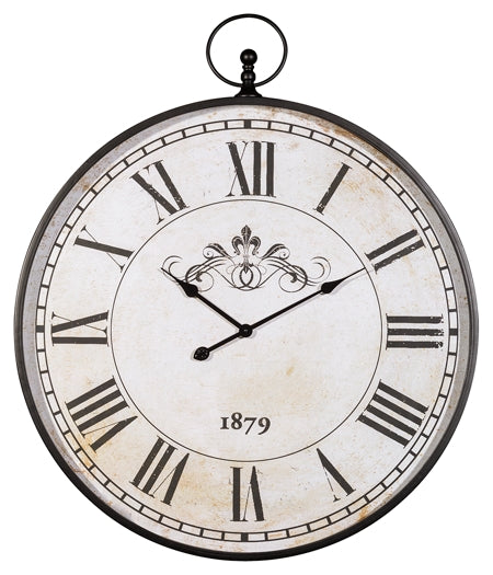 Augustina Wall Clock Factory Furniture Mattress & More - Online or In-Store at our Phillipsburg Location Serving Dayton, Eaton, and Greenville. Shop Now.
