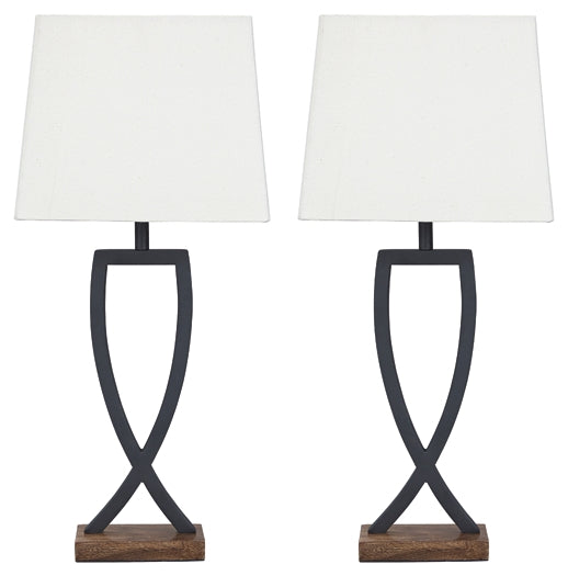 Makara Metal Table Lamp (2/CN) Factory Furniture Mattress & More - Online or In-Store at our Phillipsburg Location Serving Dayton, Eaton, and Greenville. Shop Now.