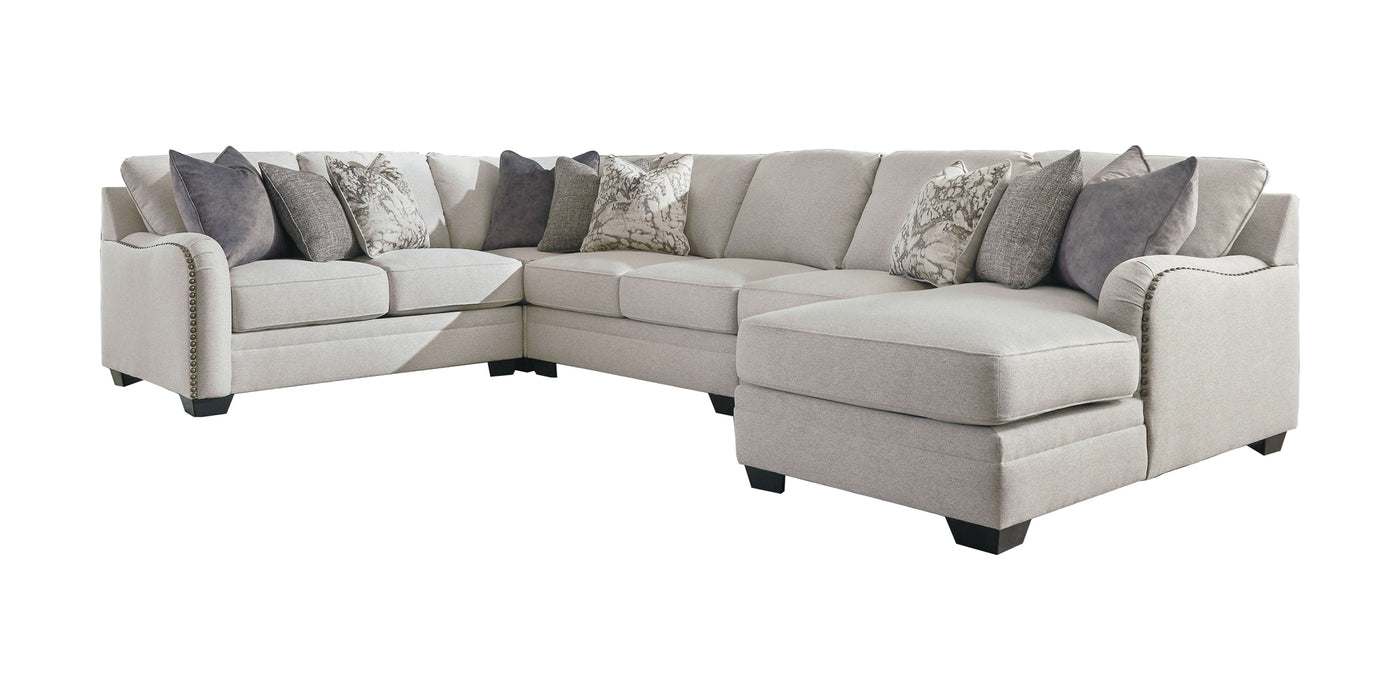 Dellara 5-Piece Sectional with Chaise Factory Furniture Mattress & More - Online or In-Store at our Phillipsburg Location Serving Dayton, Eaton, and Greenville. Shop Now.