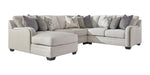 Dellara 4-Piece Sectional with Chaise Factory Furniture Mattress & More - Online or In-Store at our Phillipsburg Location Serving Dayton, Eaton, and Greenville. Shop Now.